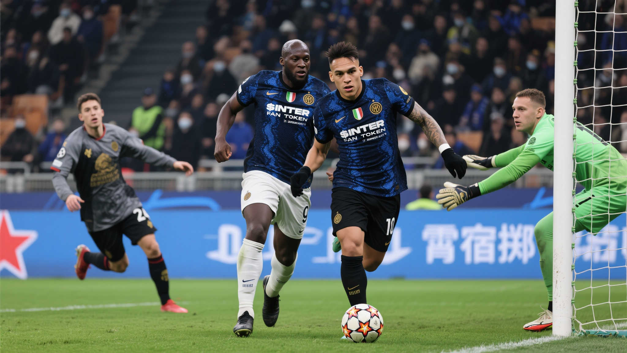 广州蒲公英评欧冠决赛:解读国米的终场之战 值得称赞的是卢卡库和劳塔罗·马丁内斯组合,两者配合